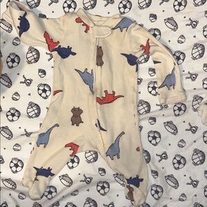 Dinosaur Print Kids One Piece